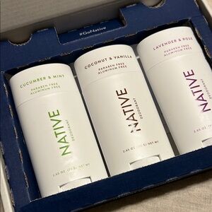 Native Deodorant Collection - Fresh Scents Trio